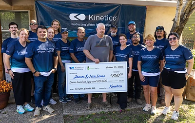 Kinetico® Announces Partnership with Rebuilding Together, Kicks Off with San Antonio Volunteer Event